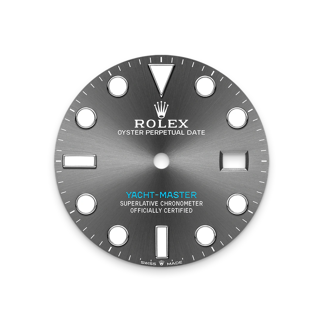 Rolex Yacht-Master in Rolesium —combinación de acero Oystersteel y platino, M126622-0001 Vendemmia Joyero
