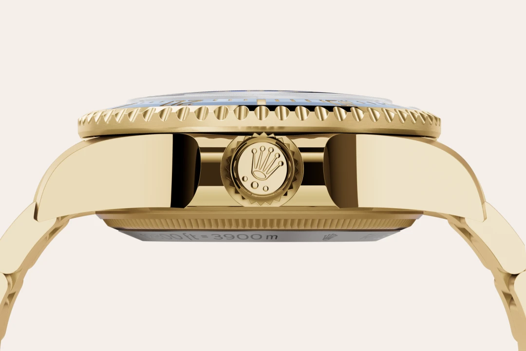 Rolex Deepsea in oro amarillo de 18 quilates, M136668LB-0001 Vendemmia Joyero
