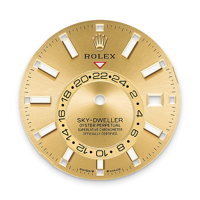Rolex Sky-Dweller in Rolesor amarillo —combinación de acero Oystersteel y oro amarillo, M336933-0001 Vendemmia Joyero