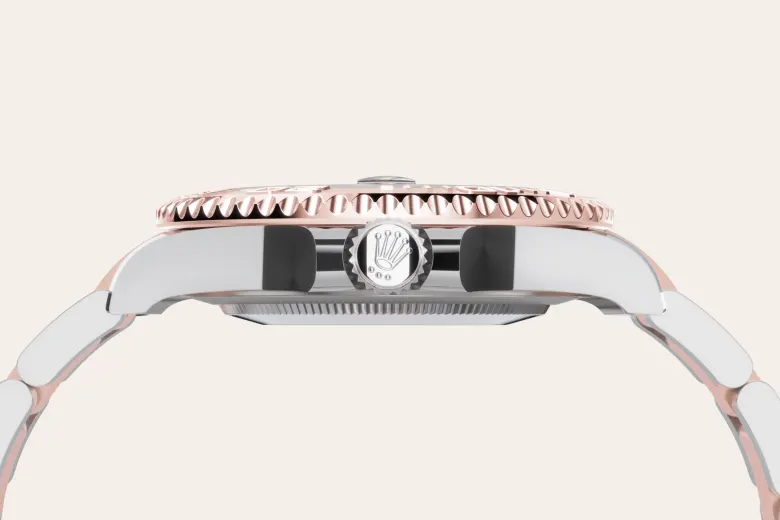 Rolex Yacht-Master in Rolesor Everose —combinación de acero Oystersteel y oro Everose, M268621-0003 Vendemmia Joyero