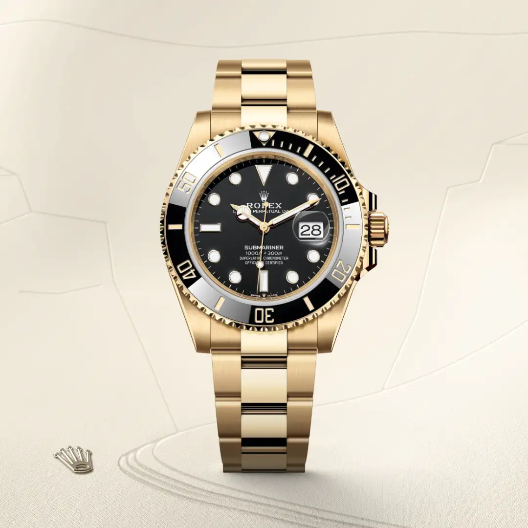 Rolex Submariner en oro amarillo de 18 quilates, M126618LN-0002 Vendemmia Joyero