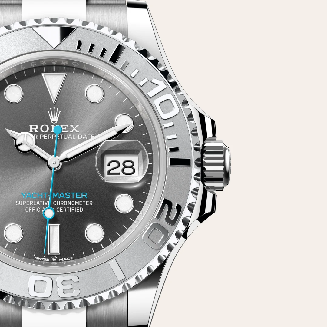 Rolex Yacht-Master in Rolesium —combinación de acero Oystersteel y platino, M126622-0001 Vendemmia Joyero