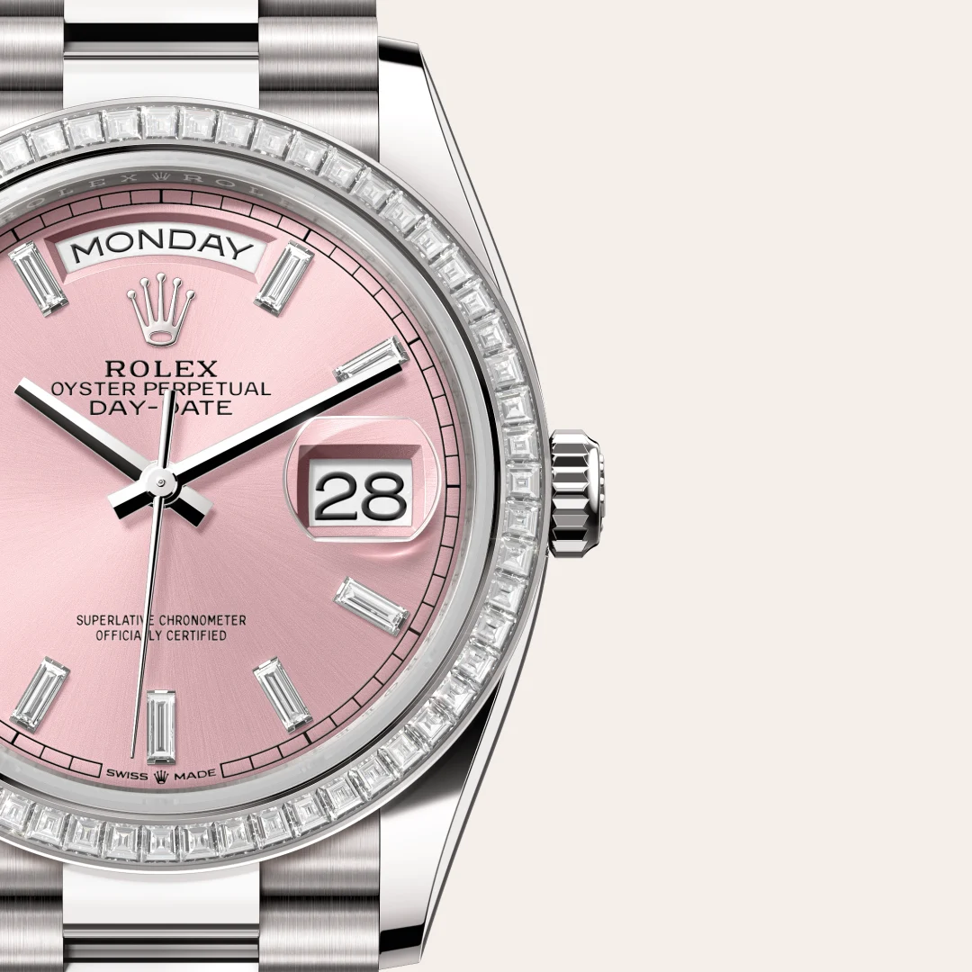Rolex Day-Date in Oro blanco de 18 quilates, M128399TBR-0029 Vendemmia Joyero