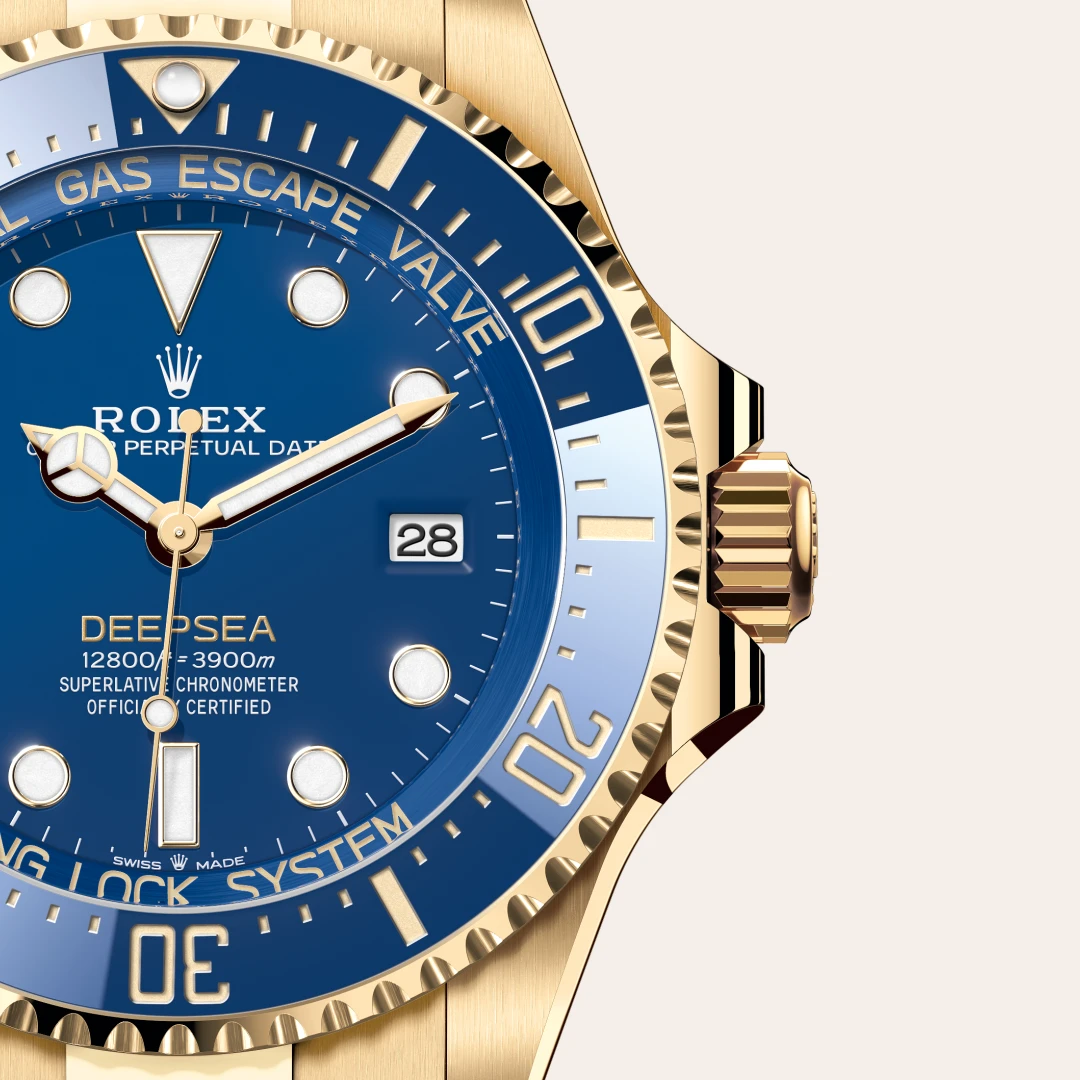 Rolex Deepsea in oro amarillo de 18 quilates, M136668LB-0001 Vendemmia Joyero