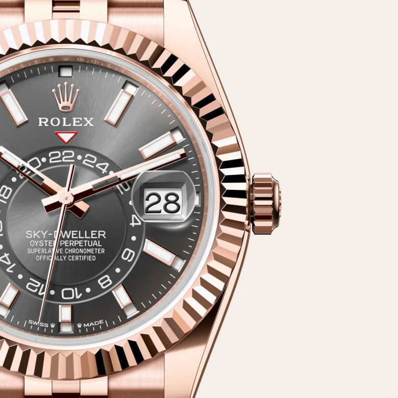 Rolex Sky-Dweller en Oro Everose de 18 quilates, M336935-0008 Vendemmia Joyero