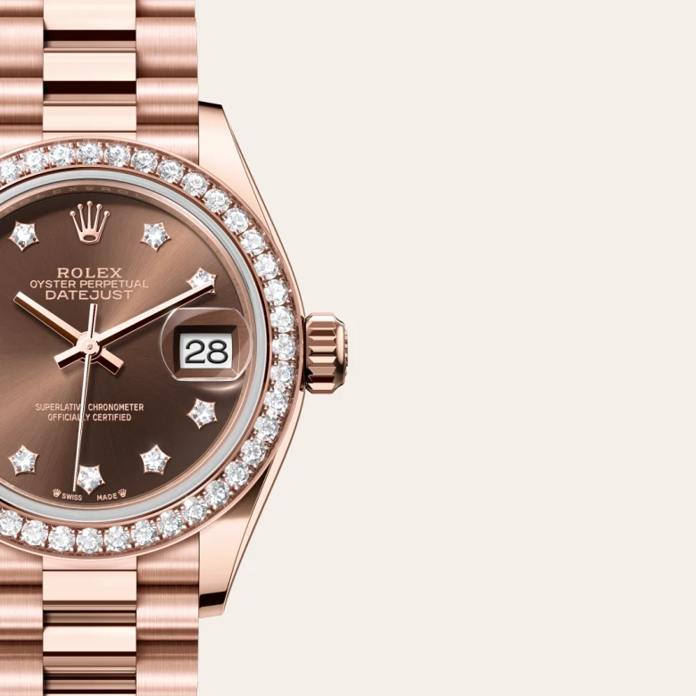 Rolex Lady-Datejust en Oro Everose de 18 quilates, M279135RBR-0001 Vendemmia Joyero