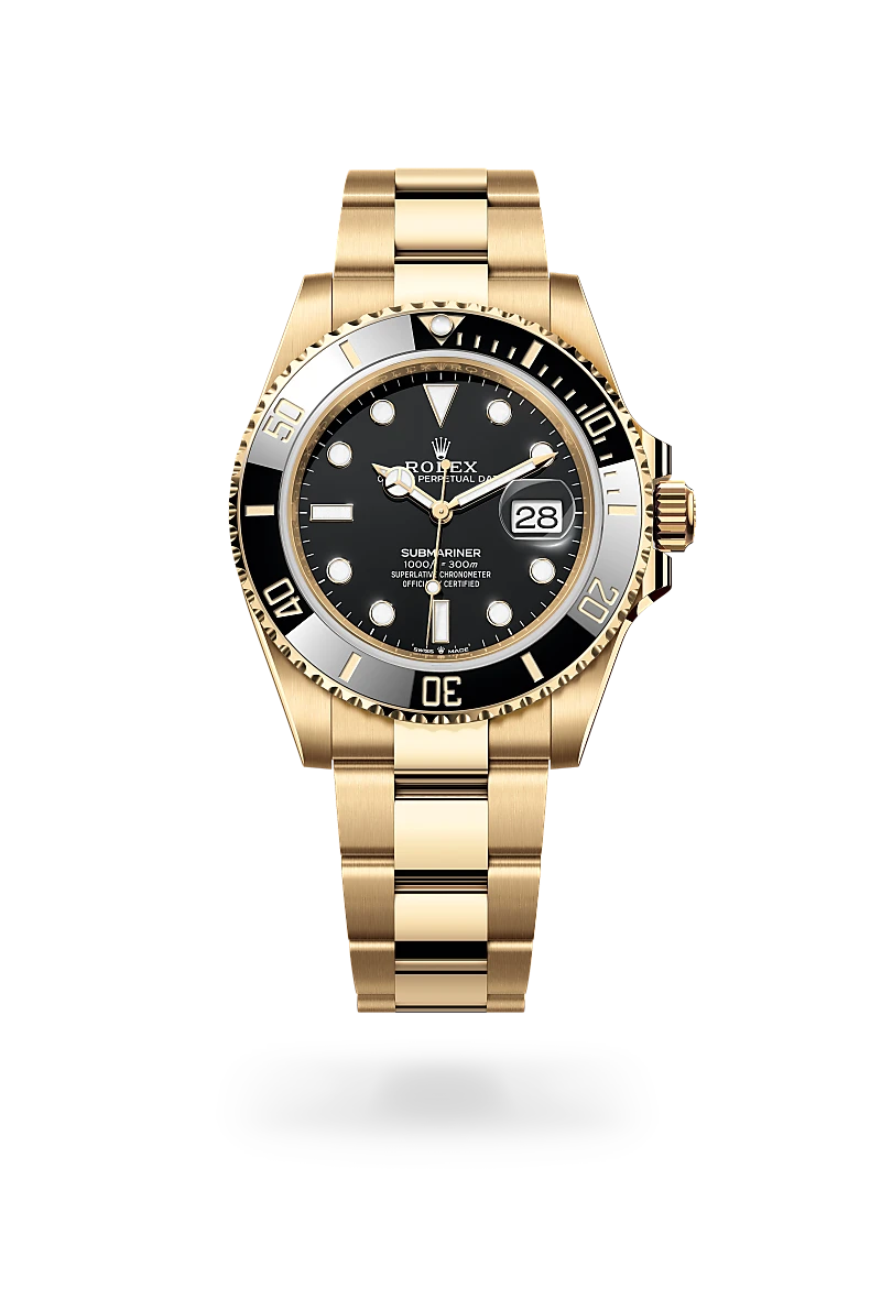 Rolex Submariner en oro amarillo de 18 quilates, M126618LN-0002 Vendemmia Joyero