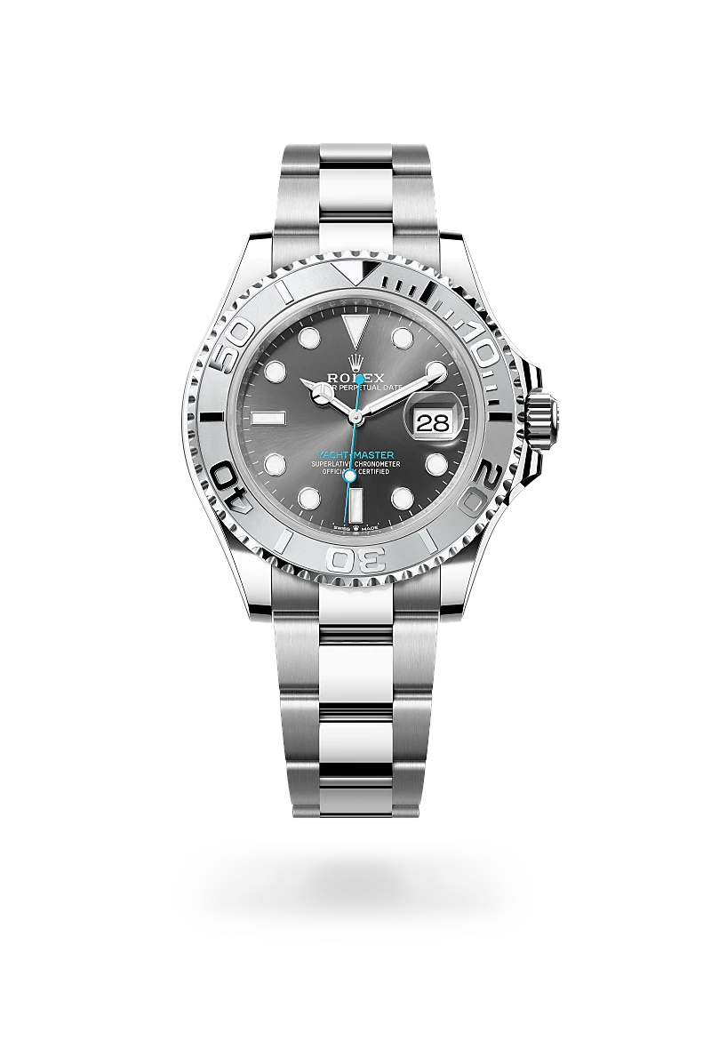 Rolex Yacht-Master en Rolesium —combinación de acero Oystersteel y platino, M126622-0001 Vendemmia Joyero