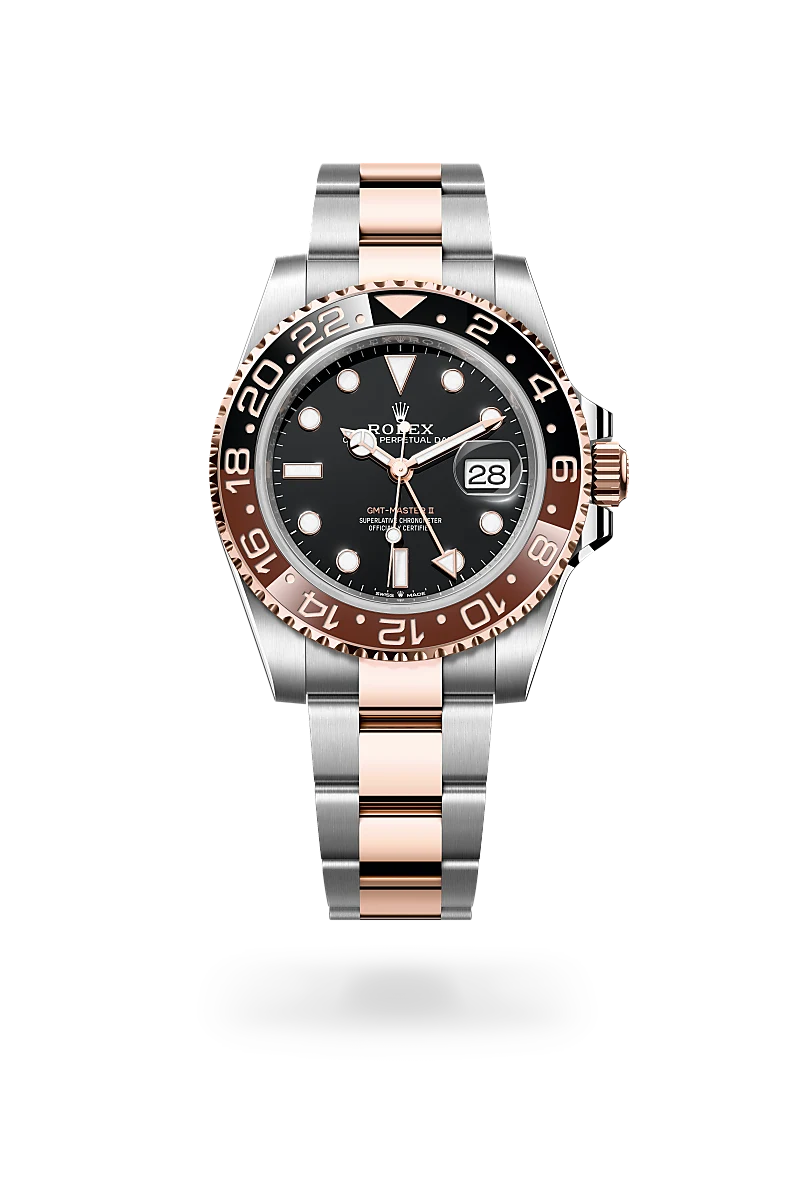 Rolex GMT-Master II en Rolesor Everose —combinación de acero Oystersteel y oro Everose, M126711CHNR-0002 Vendemmia Joyero