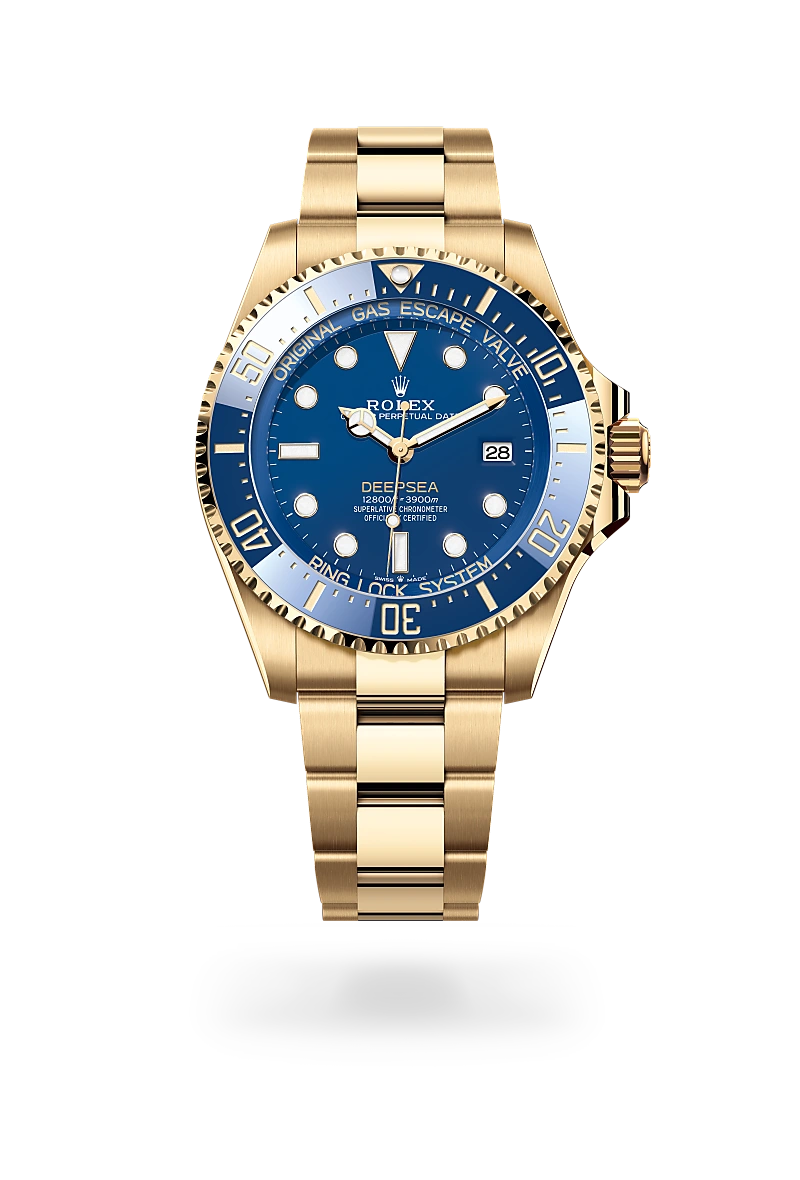 Rolex Deepsea en oro amarillo de 18 quilates, M136668LB-0001 Vendemmia Joyero