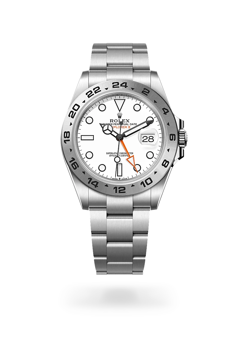 Rolex Explorer II in Oystersteel, M226570-0001 - Vendemmia Joyero