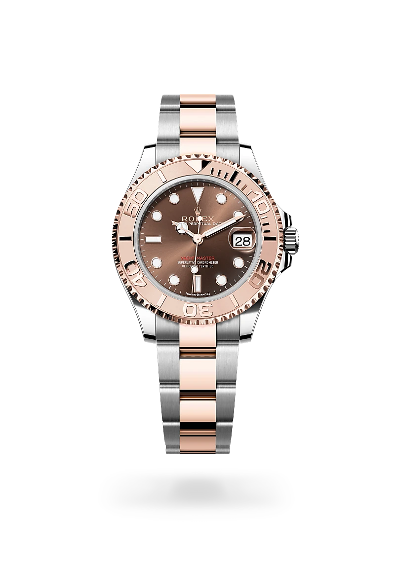 Rolex Yacht-Master en Rolesor Everose —combinación de acero Oystersteel y oro Everose, M268621-0003 Vendemmia Joyero