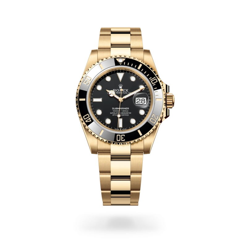 Rolex Submariner en oro amarillo de 18 quilates, M126618LN-0002 Vendemmia Joyero