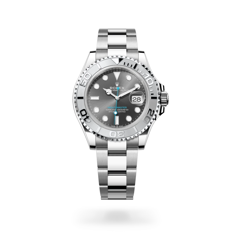Rolex Yacht-Master en Rolesium —combinación de acero Oystersteel y platino, M126622-0001 Vendemmia Joyero