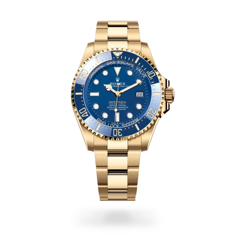 Rolex Deepsea en oro amarillo de 18 quilates, M136668LB-0001 Vendemmia Joyero