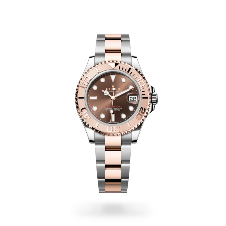 Rolex Yacht-Master en Rolesor Everose —combinación de acero Oystersteel y oro Everose, M268621-0003 Vendemmia Joyero