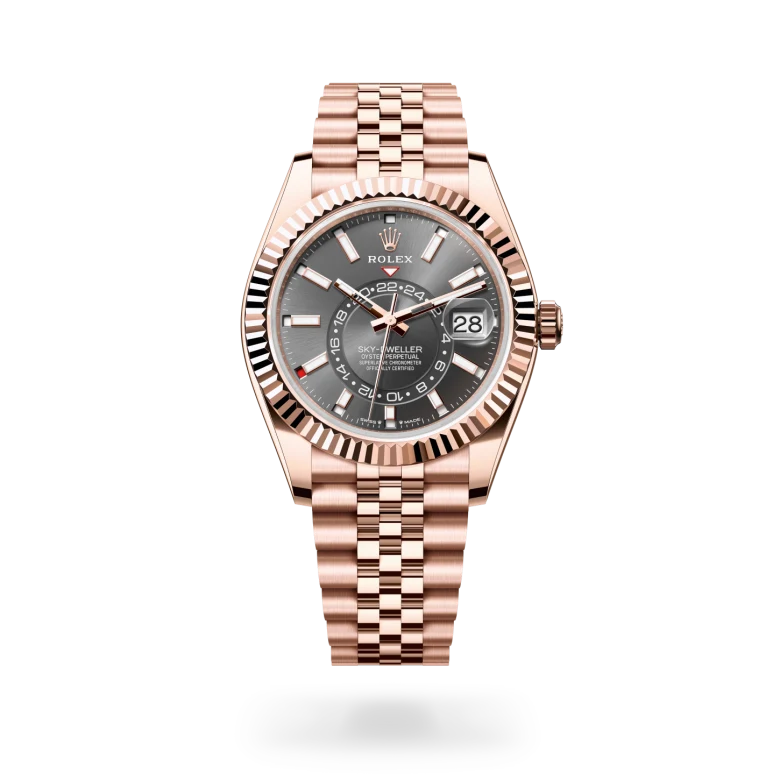Rolex Sky-Dweller en Oro Everose de 18 quilates, M336935-0008 Vendemmia Joyero