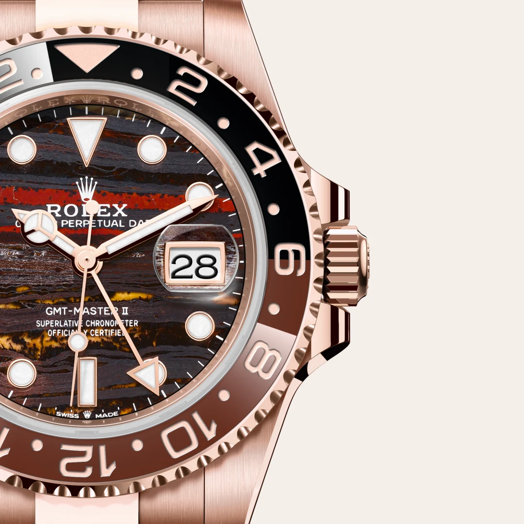 Rolex GMT-Master II in Oro Everose de 18 quilates, M126715CHNR-0002 Vendemmia Joyero