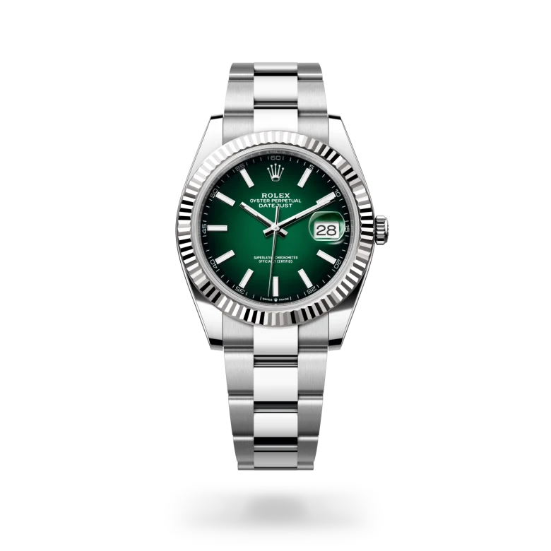 Rolex Datejust in White Rolesor - combination of Oystersteel and white gold, M126334-0033 Vendemmia Joyero